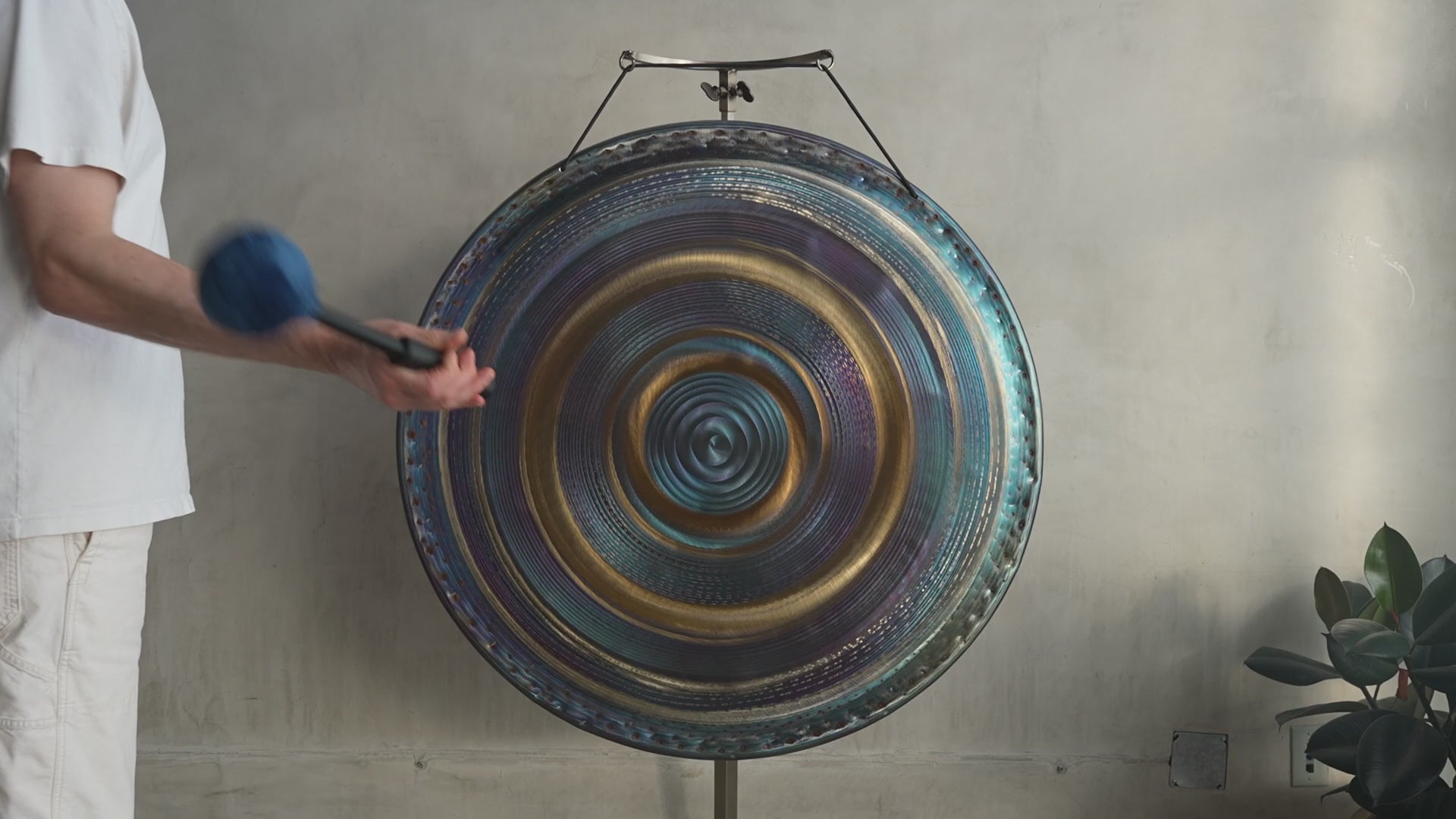 Grotta Sonora 38” Deep Gong A#+5 58Hz | 380006 sound demo