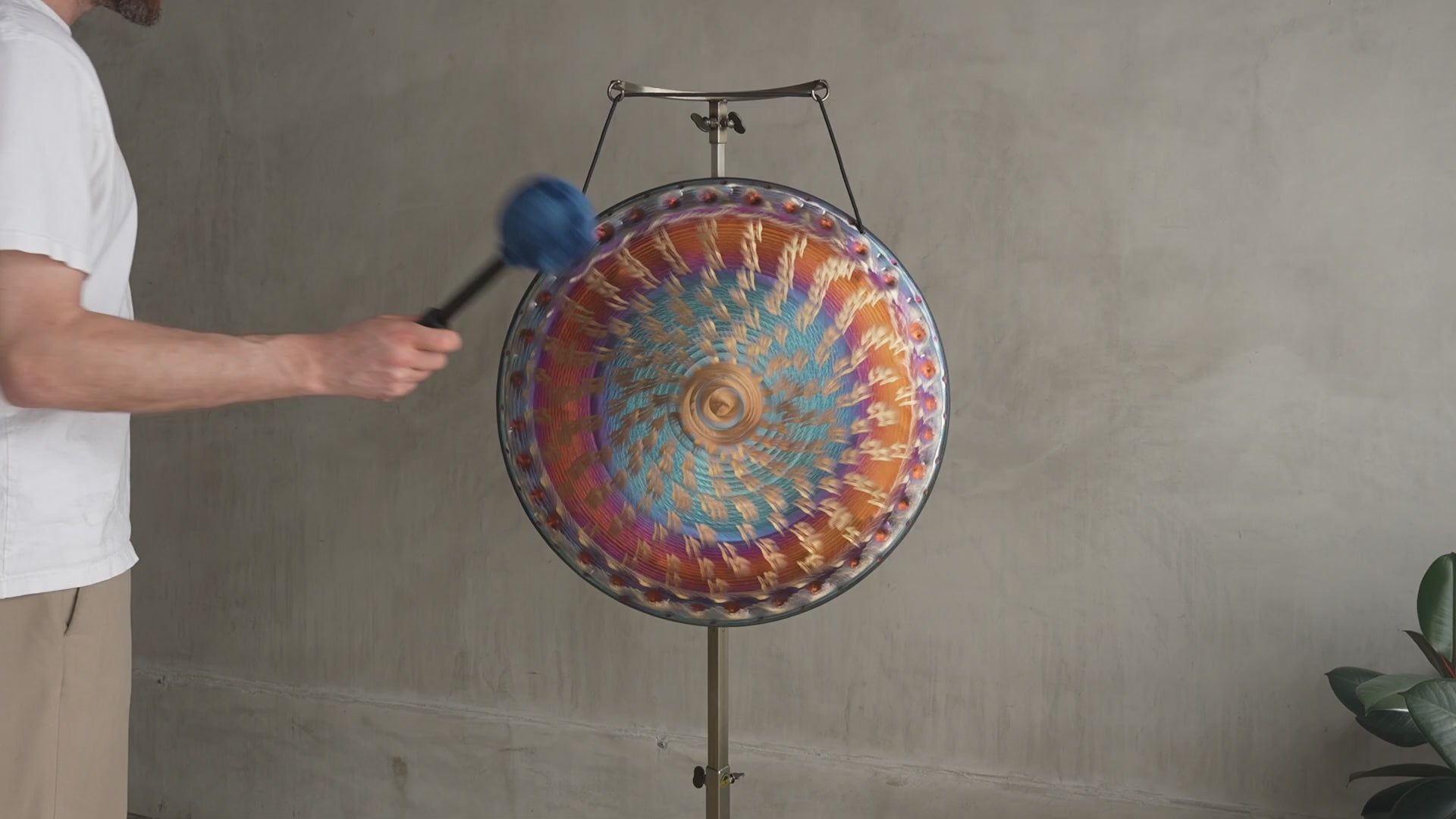 Grotta Sonora 26" Deep Gong F-10 87Hz | 260001 sound demo