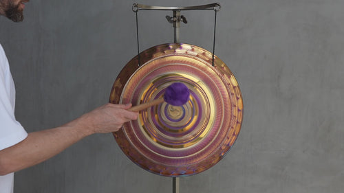 Grotta Sonora 19 in Handheld Gong D0 147Hz | 190028 sound demo