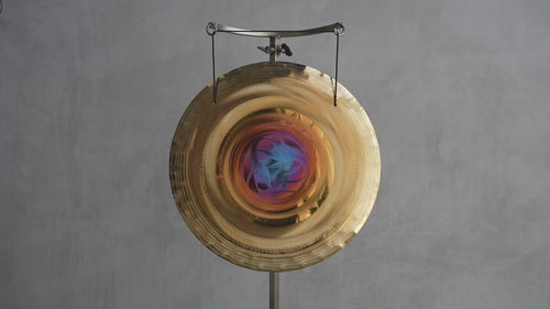 Grotta Sonora 19 in Handheld Gong C-15 3 124Hz | 190063 sound demo