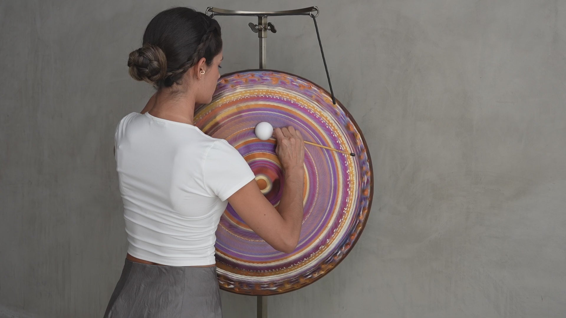 Grotta Sonora 26" Deep Gong E0 81Hz | 260011 sound demo