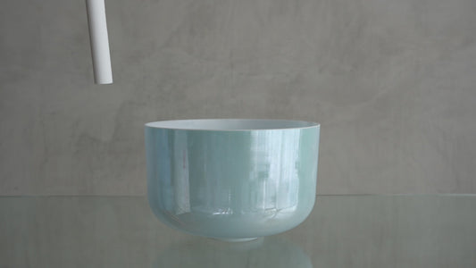 Crystal Tones Alchemy Bowl 12 in G-10 Ocean Gold 151410 sound demo